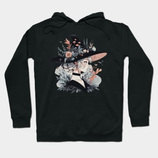 Cute Vintage Witch Hoodie